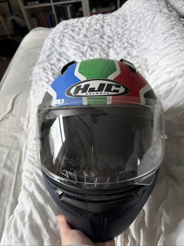 Karting helmet red green - karting,